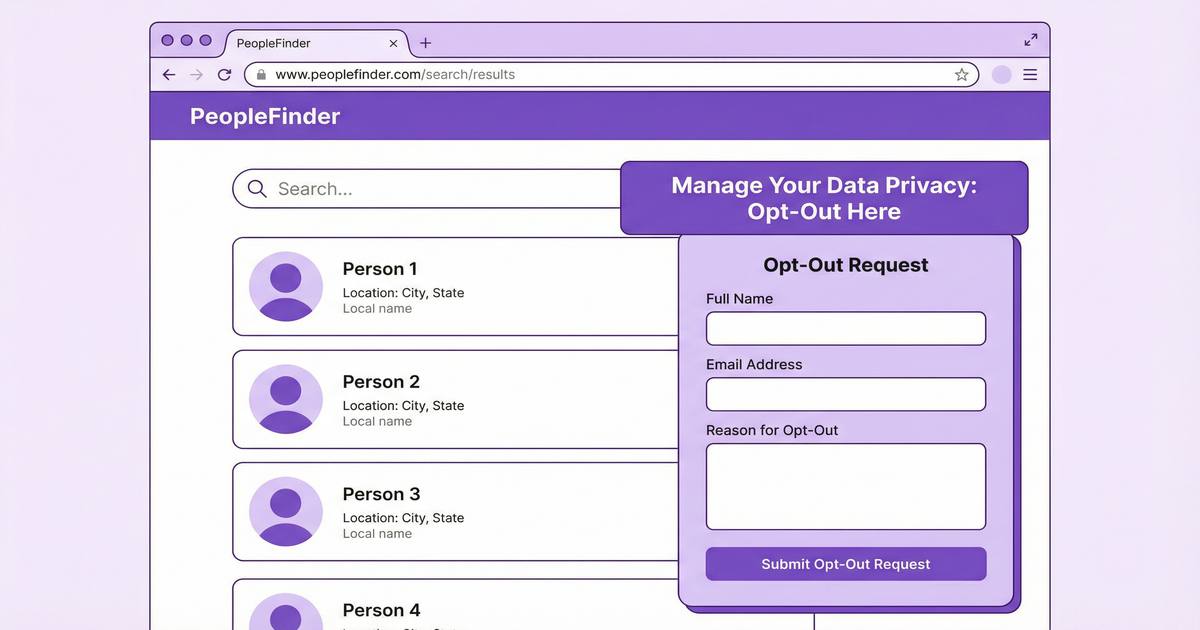 How to remove yourself from {broker.name} — opt-out process overview