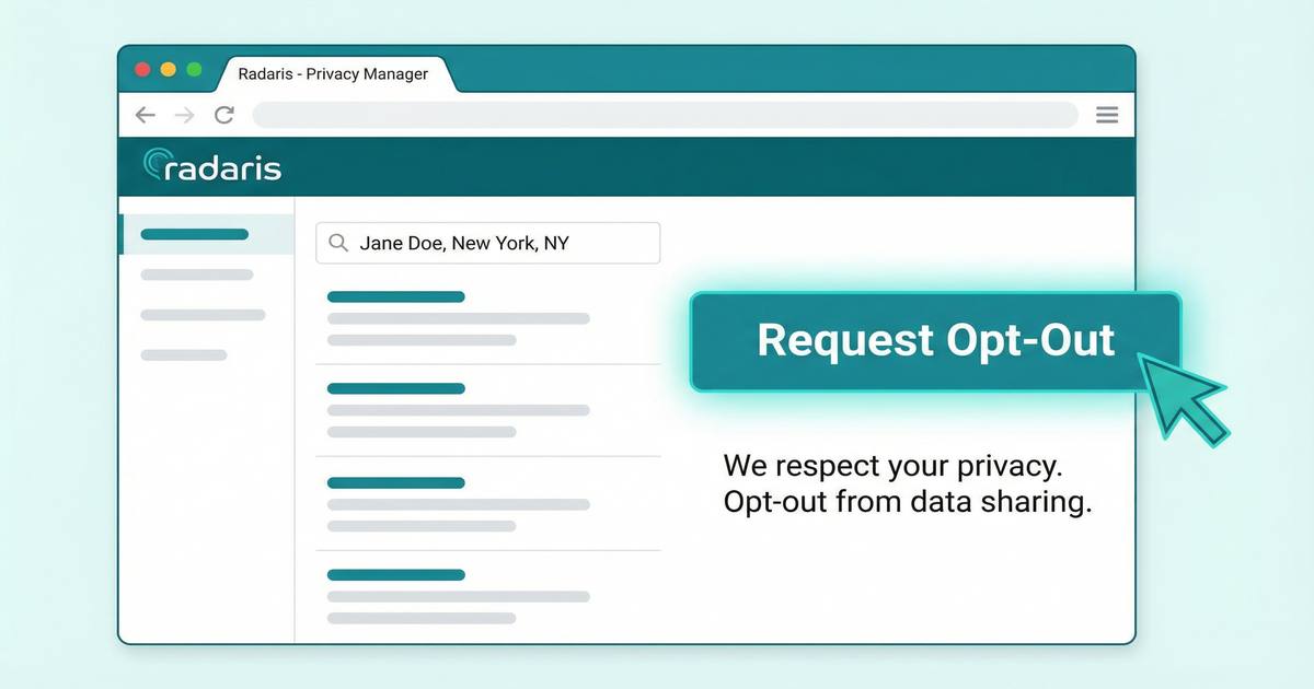 How to remove yourself from {broker.name} — opt-out process overview