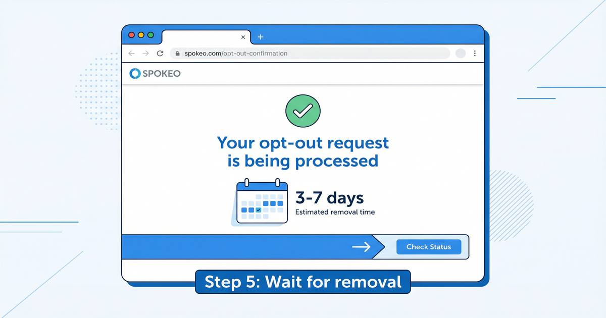 Step 5: Verify your email